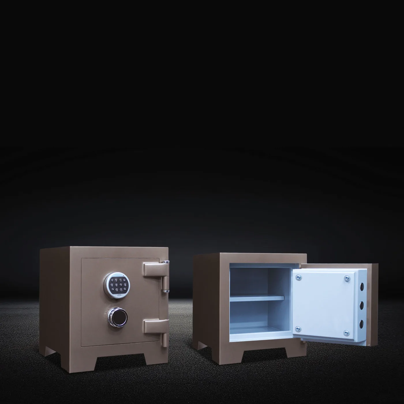 E450 Beton Dolgulu Kasa Bronz