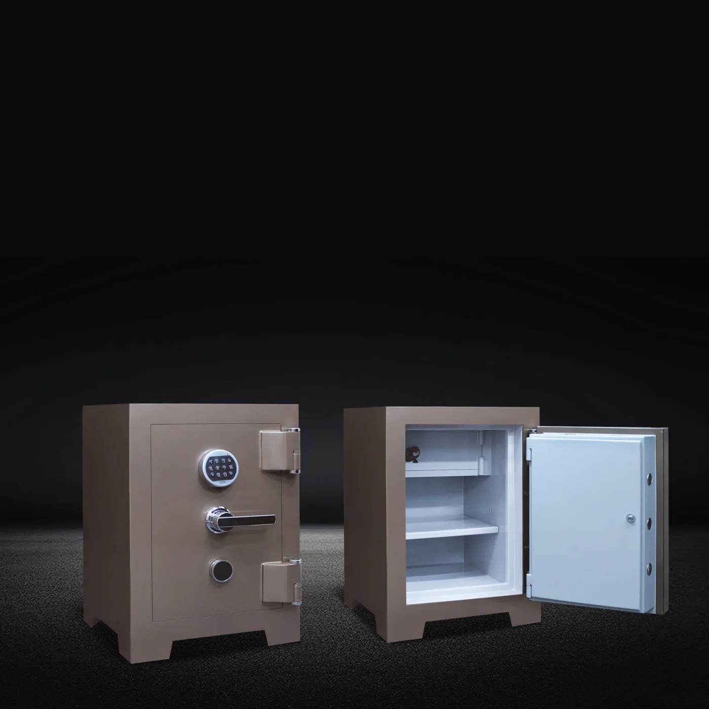 E750 Beton Dolgulu Kasa Bronz
