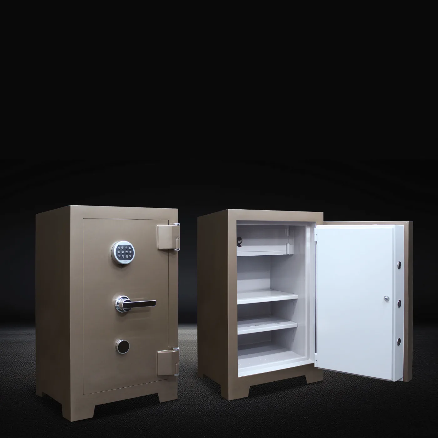E850 Beton Dolgulu Kasa Bronz